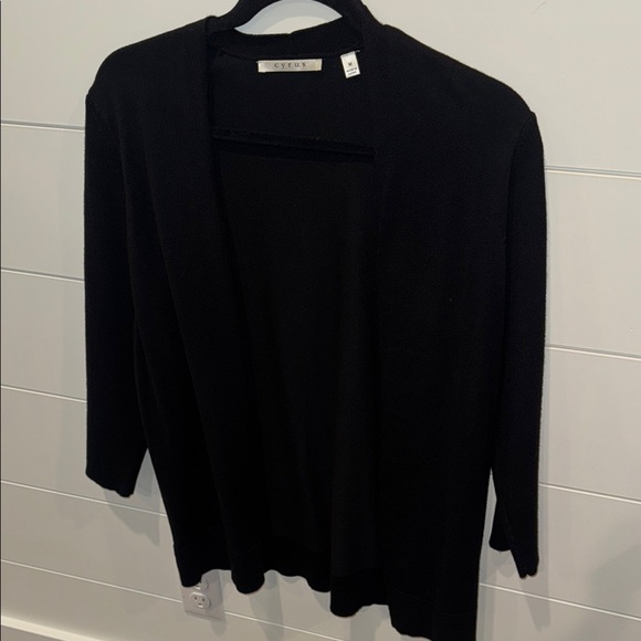 Cyrus Black Women's Cardigan  Top - Picture 2 of 3
